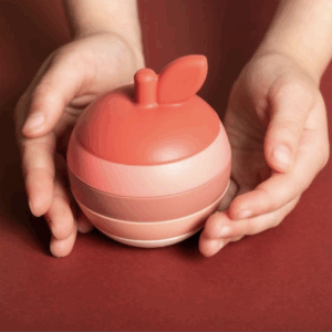 Jouet à empiler - Pomme en silicone
