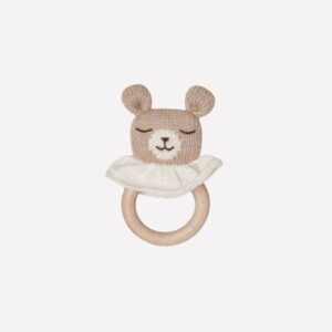 Anneau de dentition - Ourson sable
