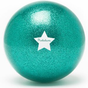 Ballon paillettes - Vert (10 cm)