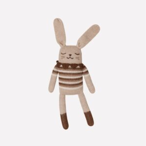 Doudou lapin - Top vintage sepia