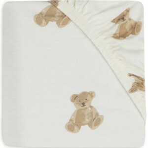 Drap housse en coton ours Teddy Bear (60 x 120 cm)