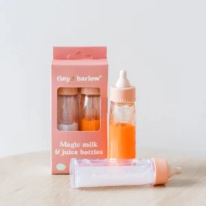 Duo de biberons magiques - Lait et jus