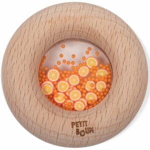 Hochet sensoriel Sensory Donut - Oranges