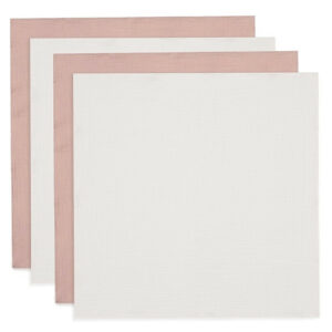 Lot de 4 langes - Wild Rose & Ivory