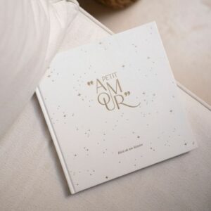 Livre de naissance Petit Amour - Blanc
