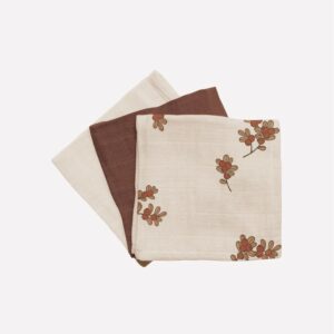 Pack de 3 mini langes - Airelles